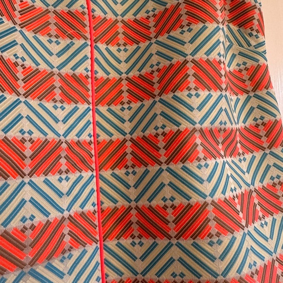 Colorful Geometric Patterned Dress - Picture 2 of 4